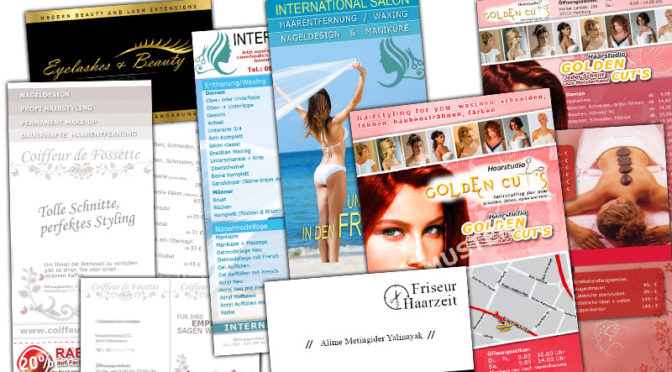 Wellness-Salon-Flyer-Enthaarung-Visitenkarte-Friseur-Salon-Grafik-Design-Beauty-Branche-Nageldesign-Bonuskarte-Beauty-DNZ-Networks