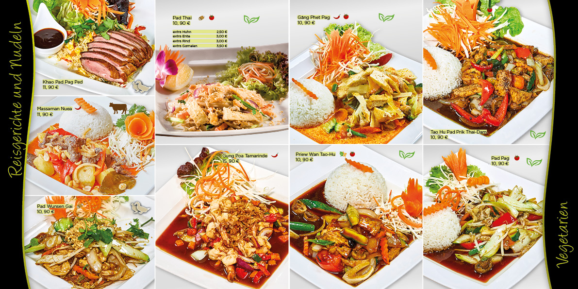 Asia-Speisekarte-Restaurant-Menukarte-Reisgerichte-Nudeln-NamNam-Speisebilder-Quadrat - DNZ-Networks