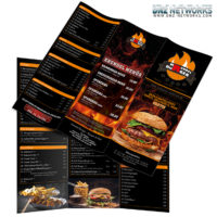 Speiseflyer Speisekarten Pizza Flyer Restaurant Pizzaservice Lieferservice Asia Imbiss Dnz Networks