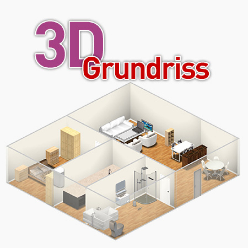 3D Grundriss für Immobilienmakler