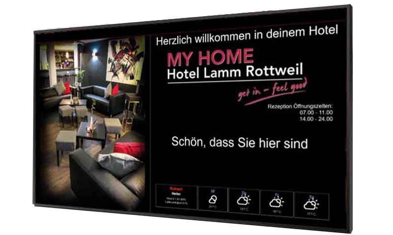 Hotel-Digital-Signage-Menuboards-Pension-Inhalt-DNZ-Networks
