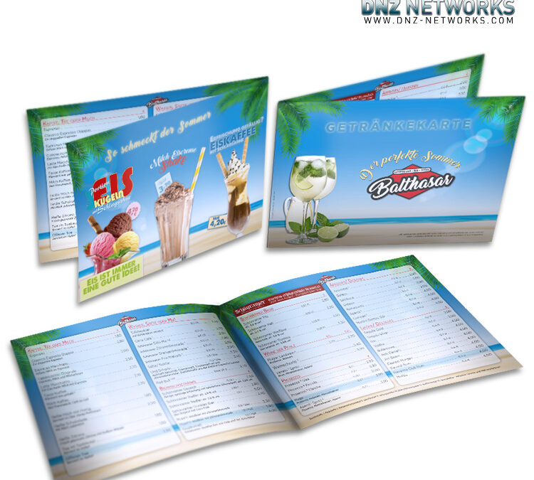 Cafe-Cocktailbar-Balthasar-Traunstein-4-seitige-Speisekarte-DIN-A5-Quer-Sommerkarte-DNZ-Networks