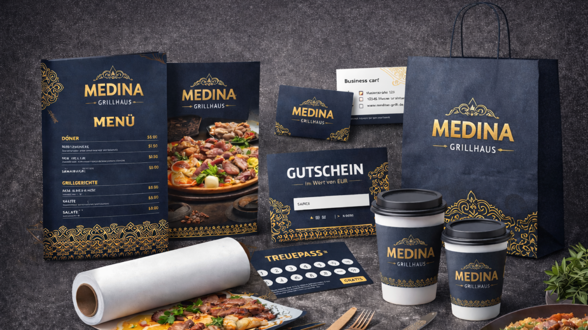 Corporate Identity & Print für ein Gastronomiebetrieb