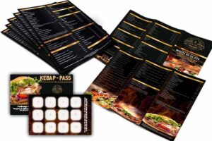 Fast-Food-Restaurant-Speiseflyer-Speisekarte-Bonuskarte-Oesterreich-Grafikdesign-DNZ-Networks