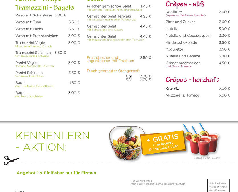 FreshFood-Bestellliste-Speiseflyer-Catering-Gastronomie-Restaurant-DNZ-Networks