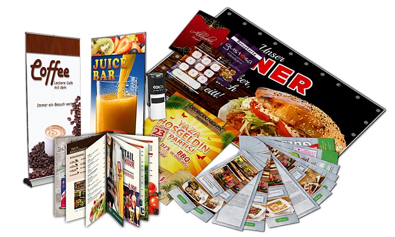 Printdesign-Flyer-Printwerbung-Restaurants-Branche-Visitenkarte-Gastronomie-Speisekarte-DNZ-Netowrks