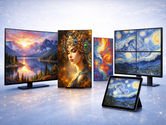 Beeindruckende Kunstwerke auf Ihrem Display