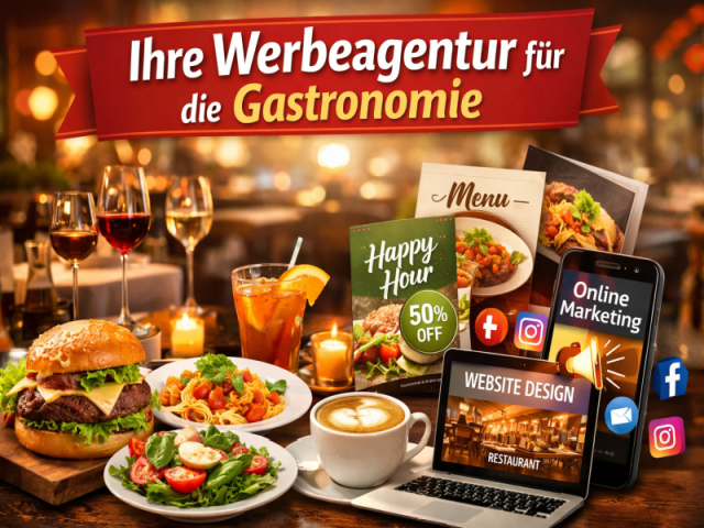 Ihre Werbeagentur für die Gastronomie